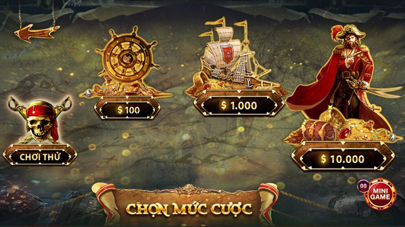 Hướng dẫn cách chơi Nổ Hũ Pirate King Sunwin chi tiết