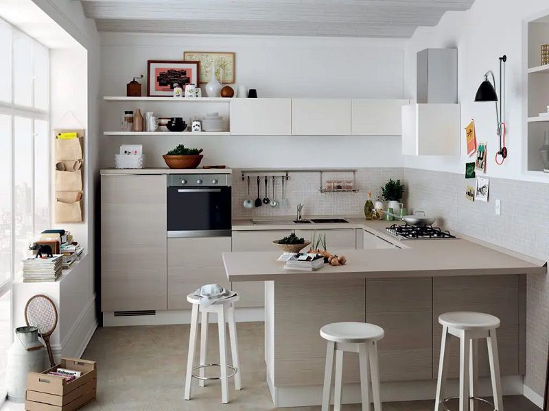 Giải pháp tối ưu diện tích cho gian bếp căn hộ nhỏ