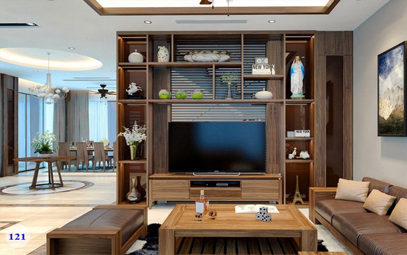 Các sơ đồ bố trí sofa và kệ tivi phổ biến cho từng kiểu căn hộ