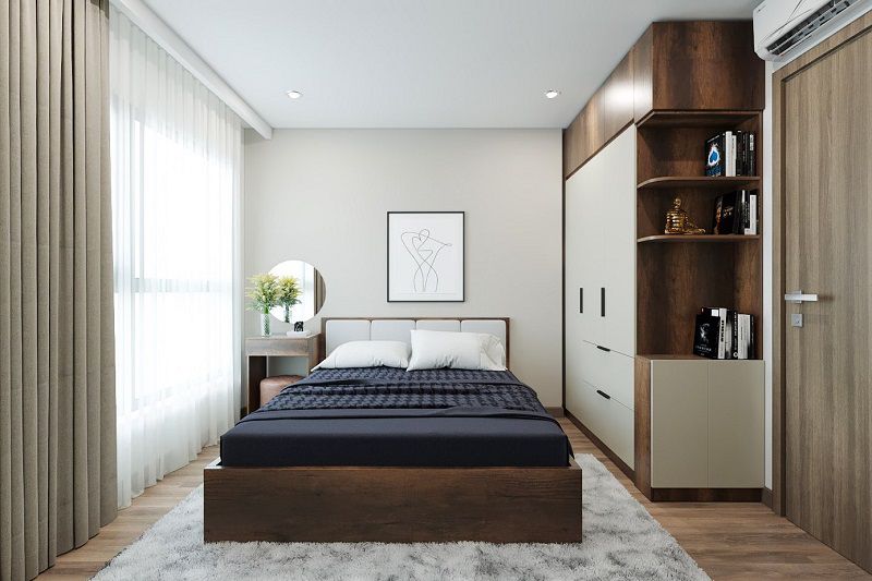Lựa chọn kiểu dáng tủ quần áo phù hợp cho không gian hẹp
