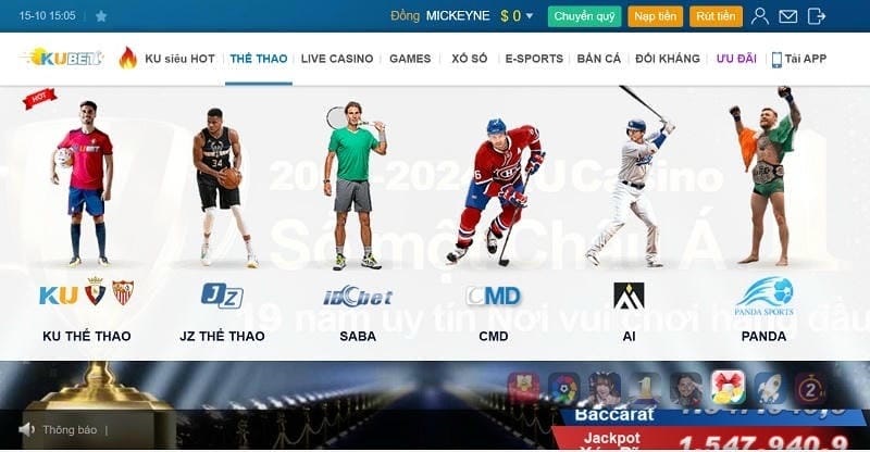 Review chi tiết các loại hình giải trí tại Kubet