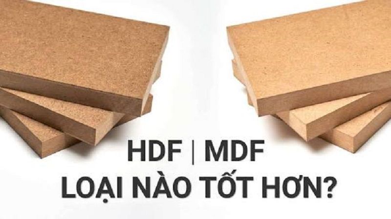 MDF hay HDF phù hợp hơn cho nội thất căn hộ?